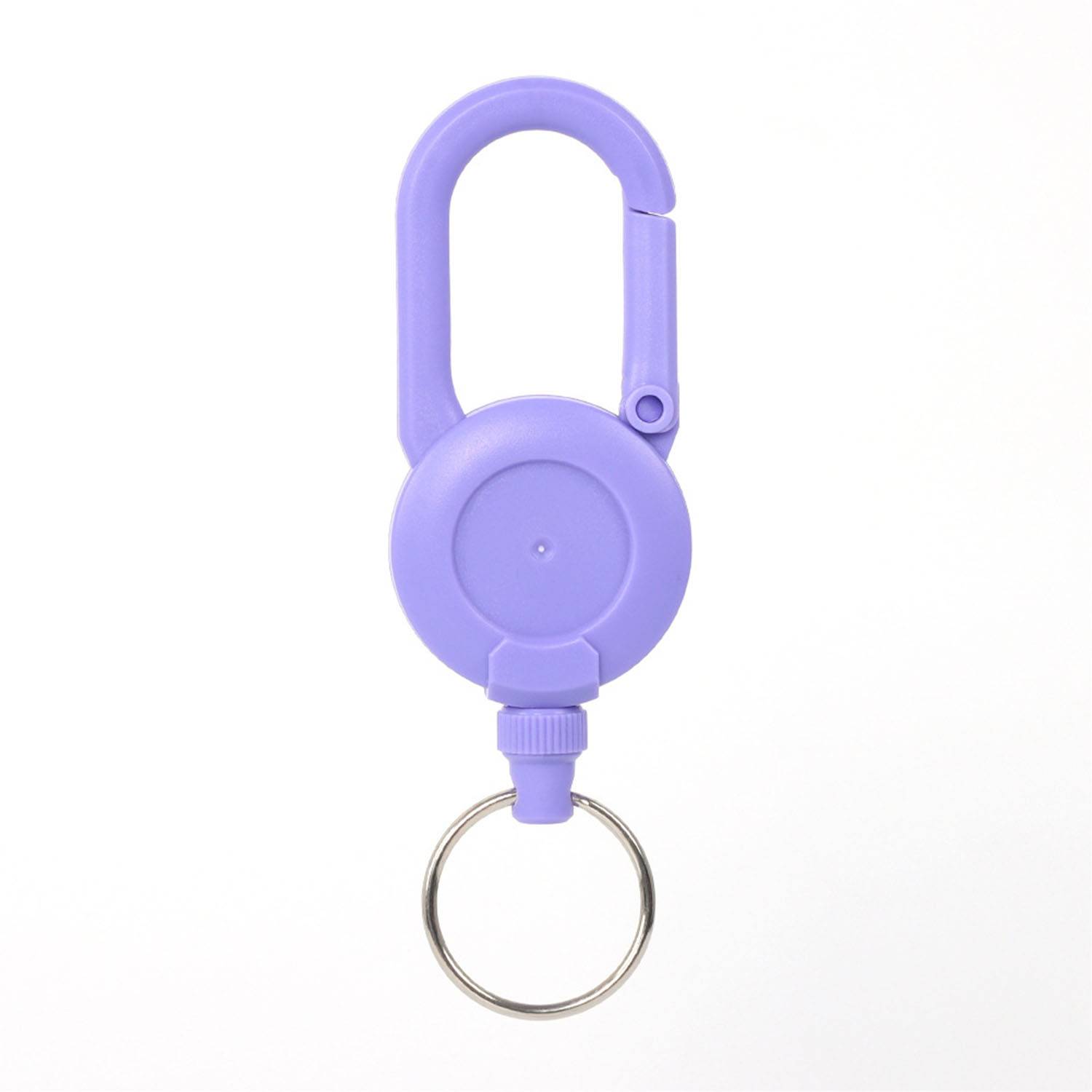 Plastic Retractable Stretch Cord Key Chain 5