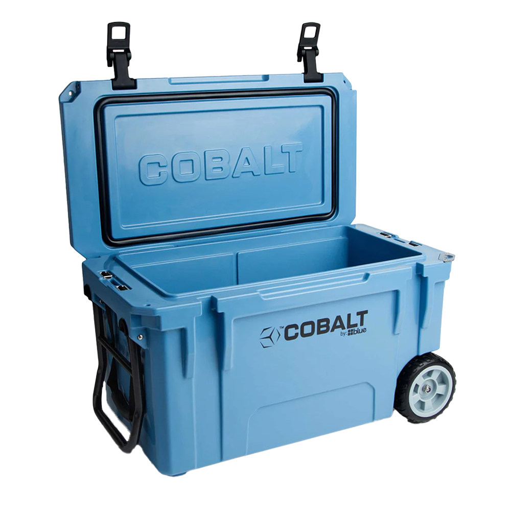 Blue Coolers 55 qt 5 Day Cooler with Wheels 4