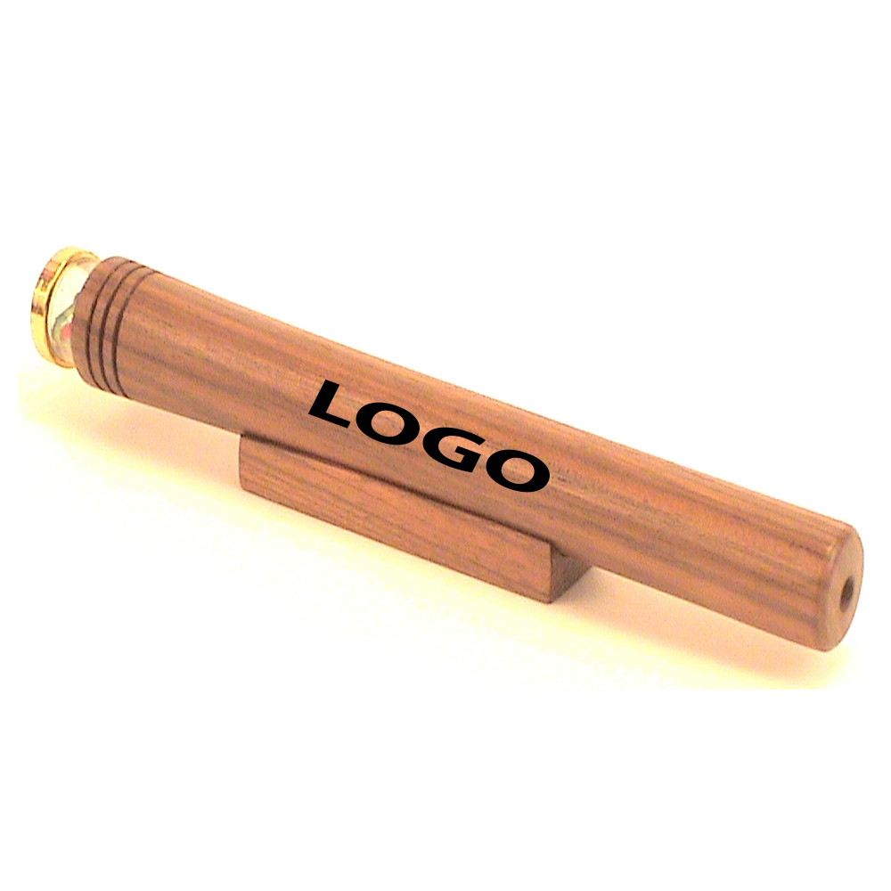 Solid Wooden Walnut Kaleidoscope with Stand Made in USA 2