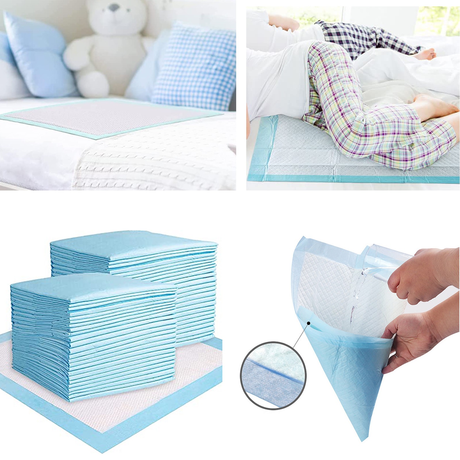 Disposable Bed Underpad Incontinence Bed Pad 3
