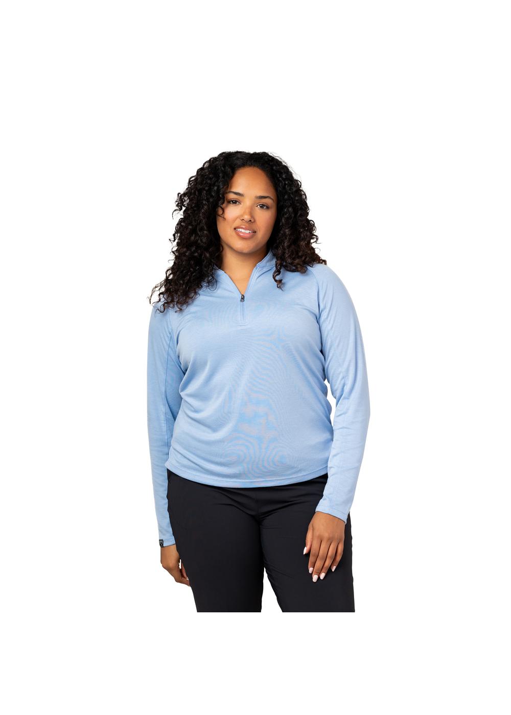 Storm Creek Women's Renewer II Poly/Lyocell Blend Quarter Zip 4
