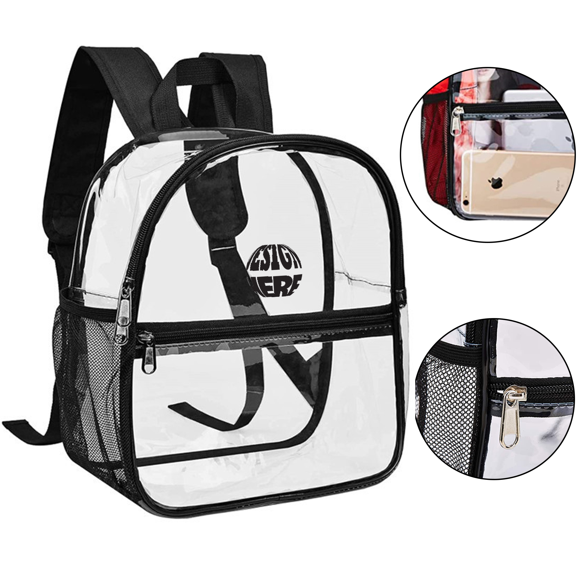 PVC Clear Backpack 1