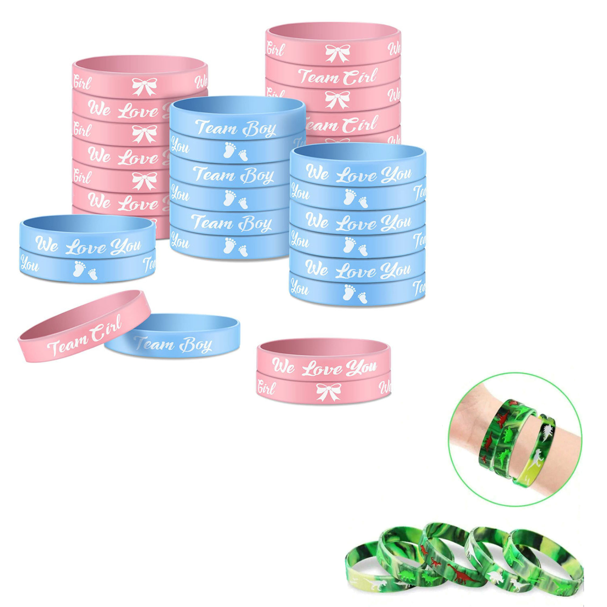 Customizable Silicone Wristbands with Brand Imprint 5