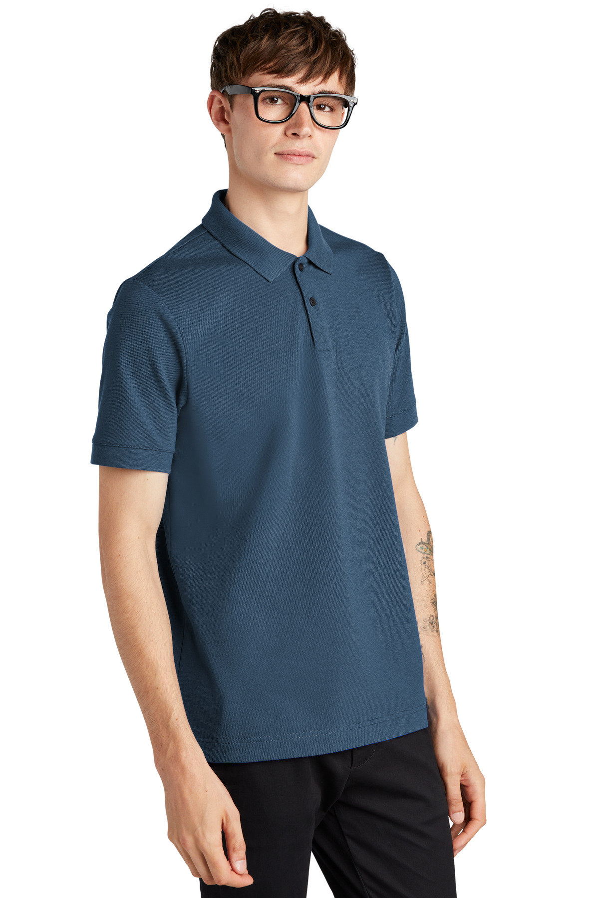 Mercer+Mettle Stretch Heavyweight Pique Polo MM1000 66
