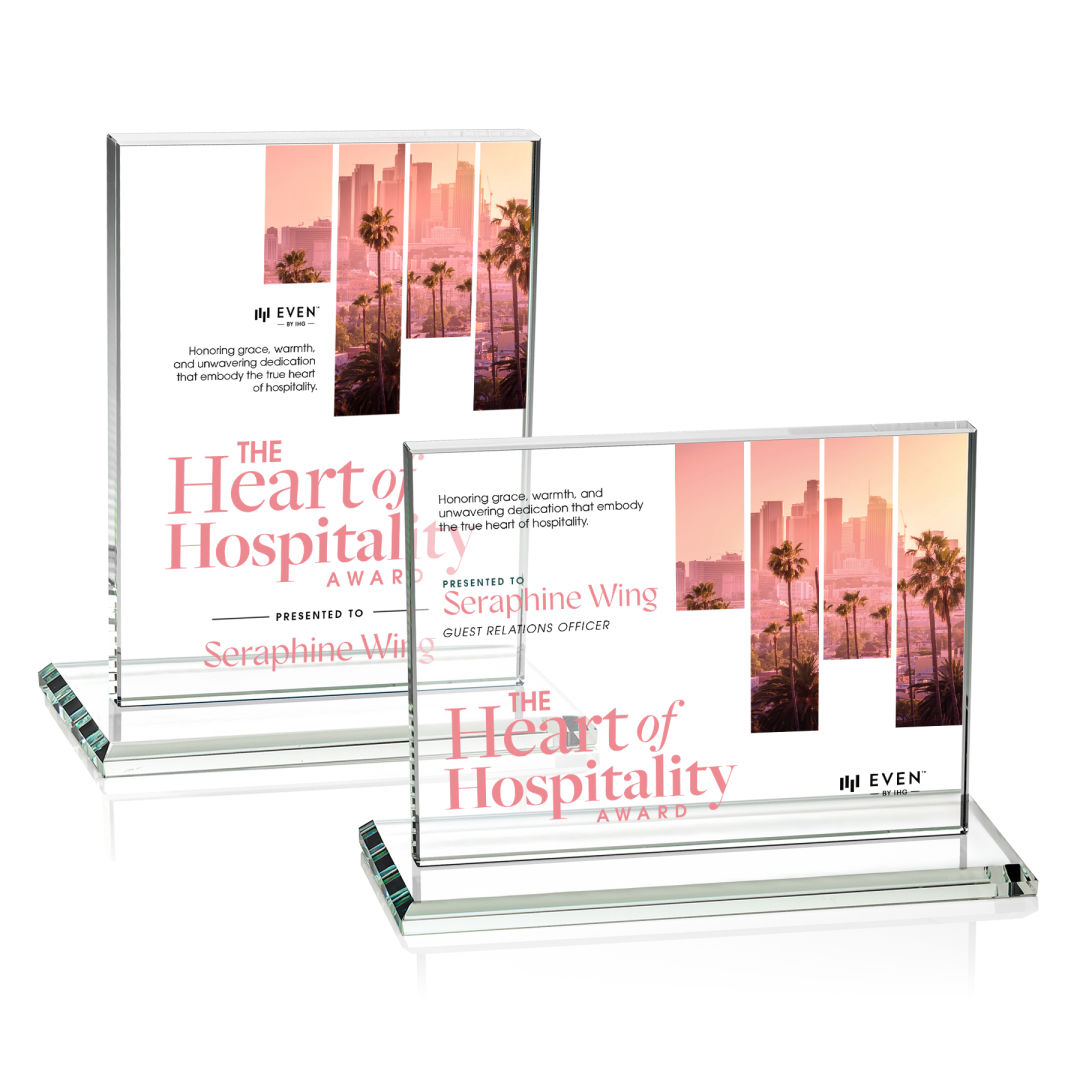 Emperor VividPrint™ Award - Starfire (Horiz)