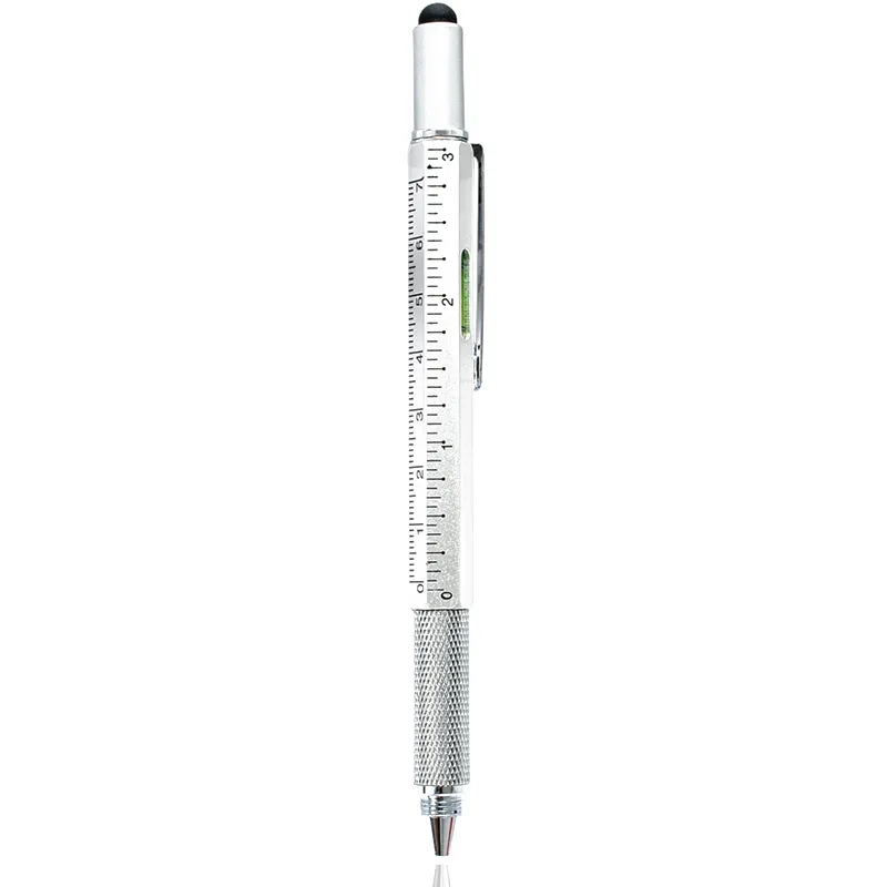 6 in 1 Multi Tech Tool Ballpoint Pen Level Gauge 4