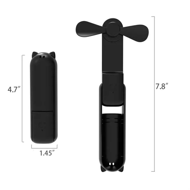 Portable 3-Speed USB Powered Folding Fan 3