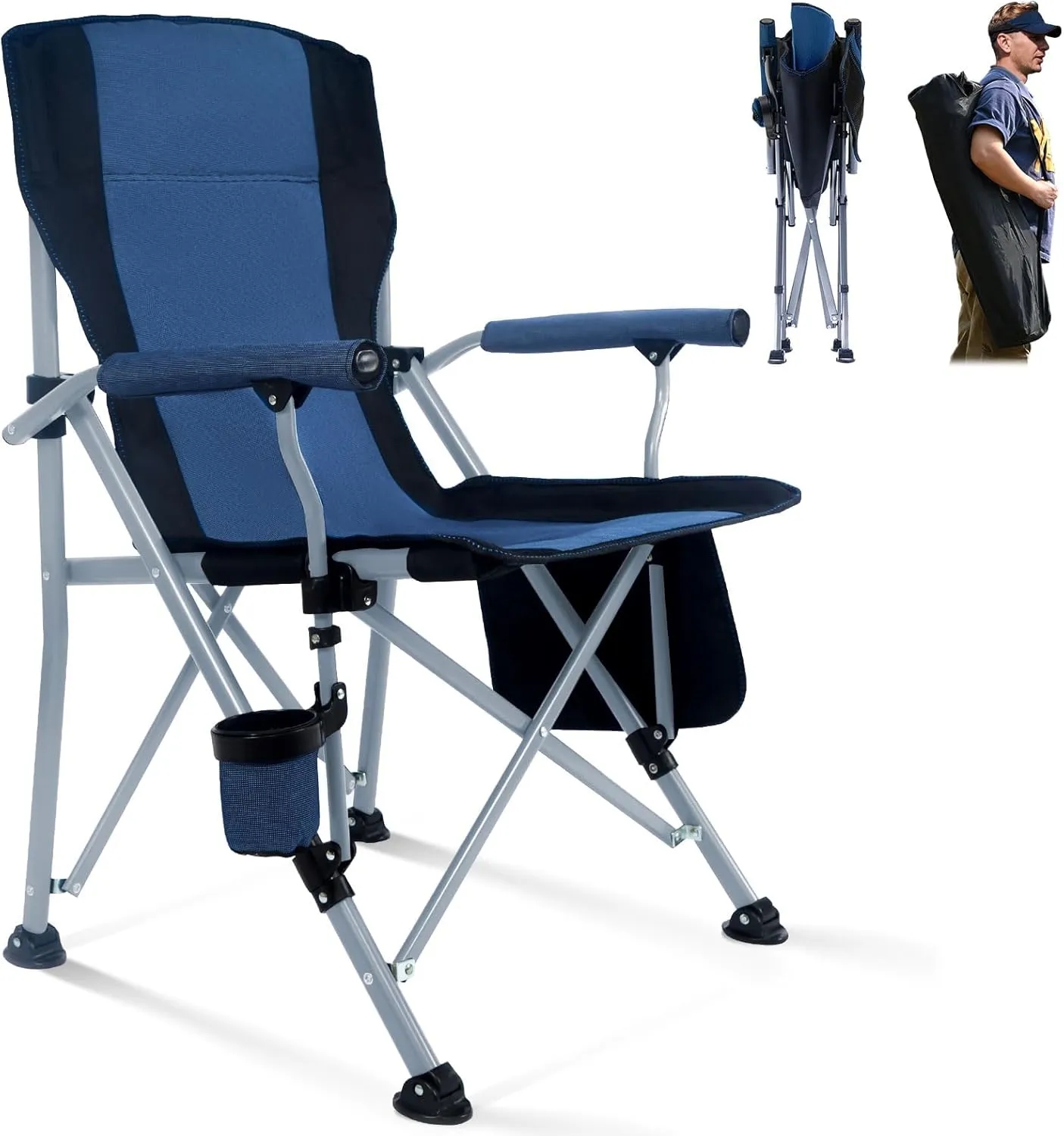 Camping Chair for Adults Heavy Duty Outdoor 3