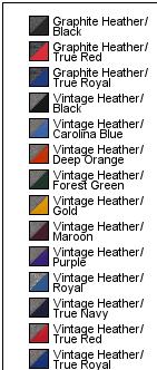 Heather Colorblock Contender Polo