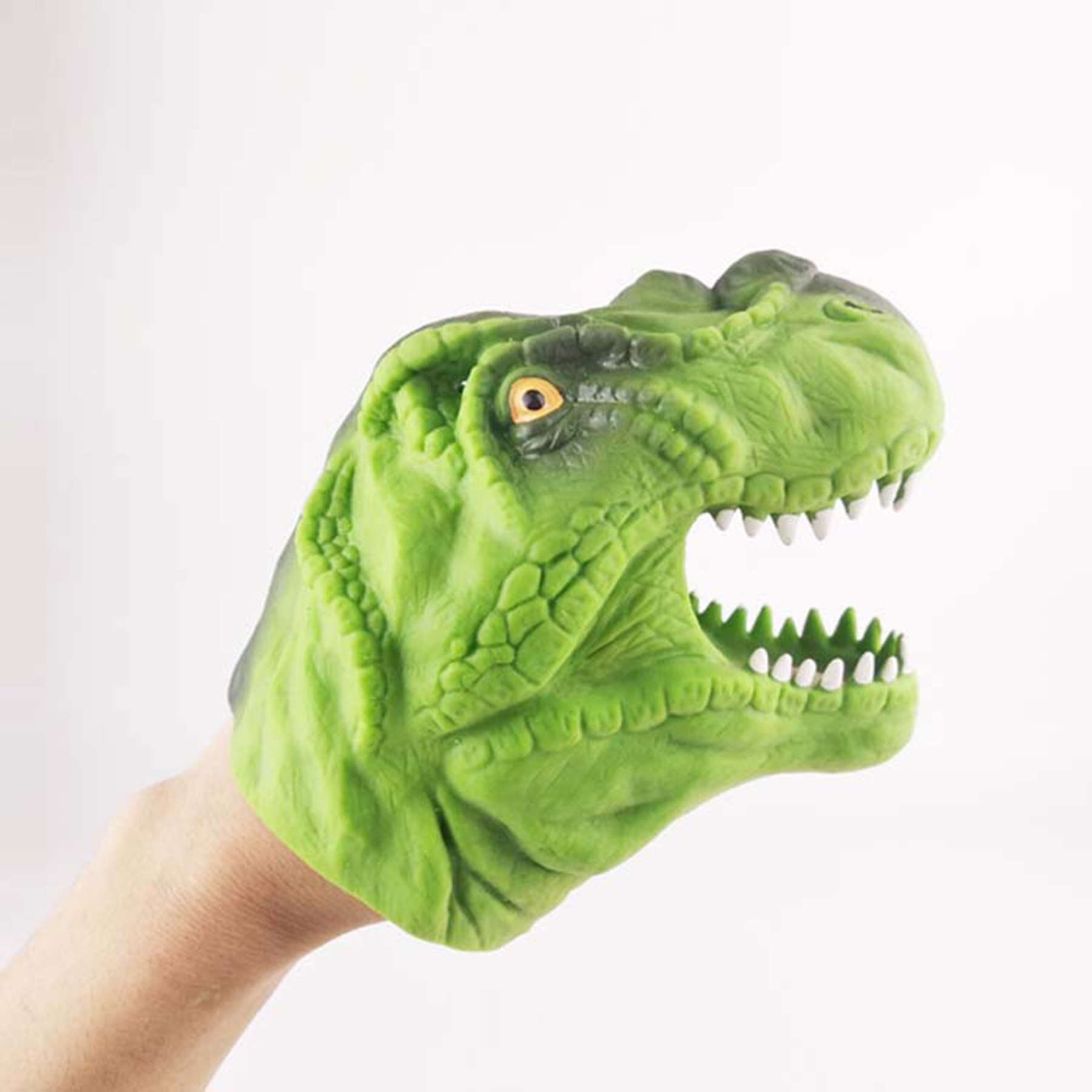 Plastic Safety Funny Dinosaur Hand Puppet Toy 3