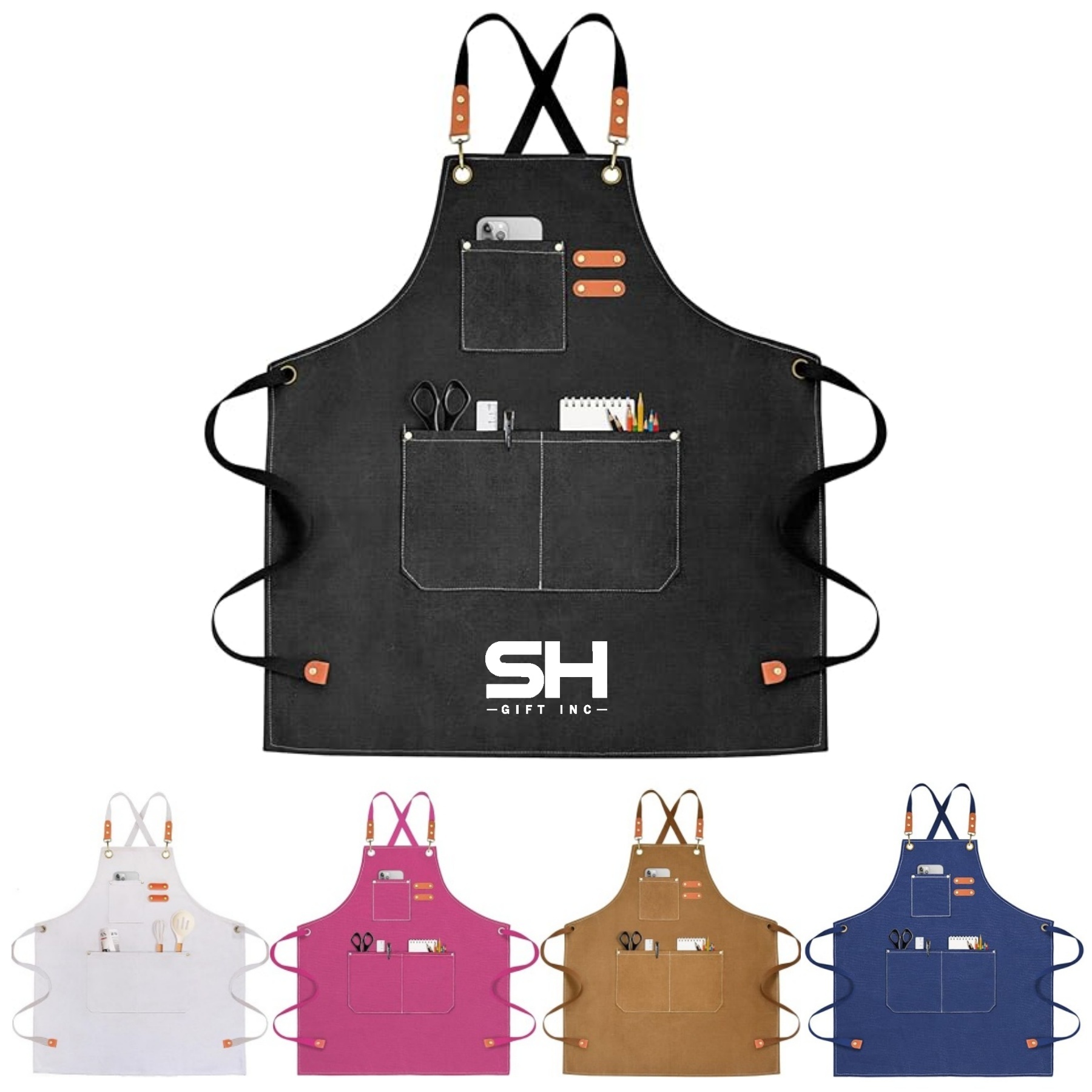 Canvas Kitchen Apron 1