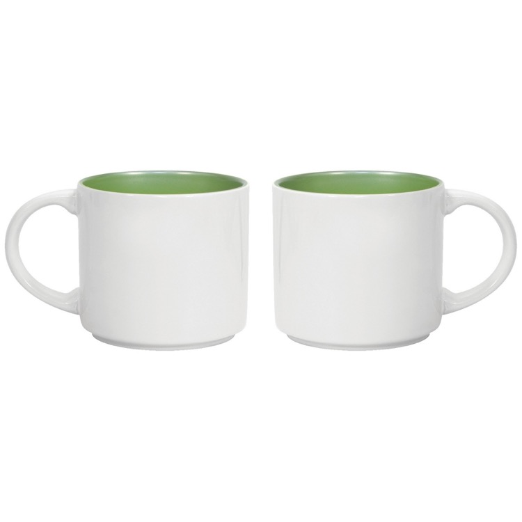 14 Oz. Two-Tone Metro Mug 8