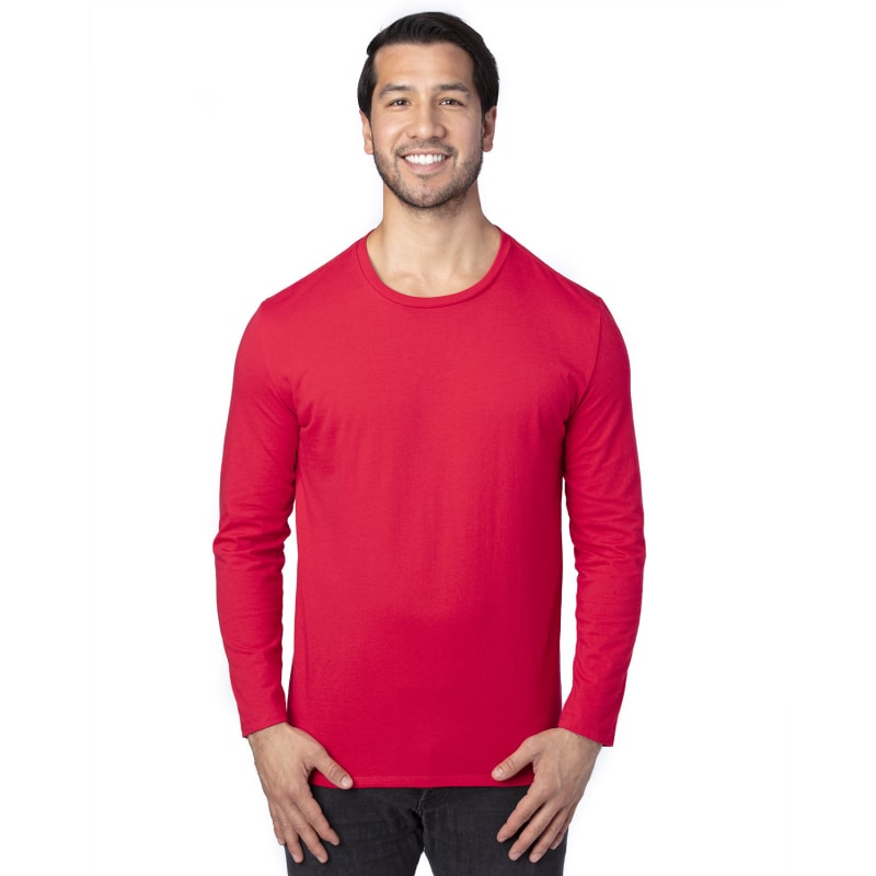 Threadfast Apparel Unisex Ultimate CVC Long-Sleeve T-Shirt 7
