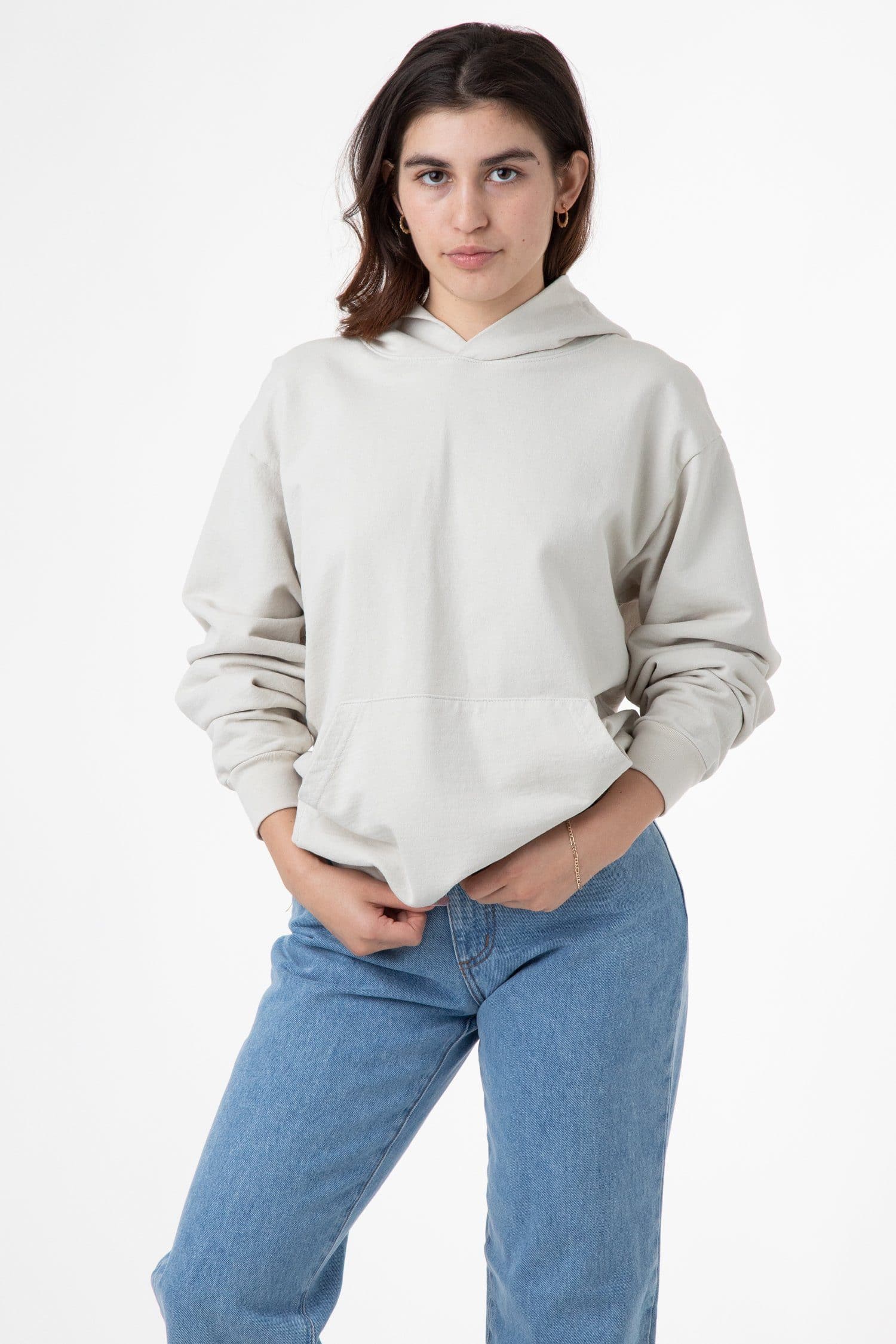 Mw Terry PO Hoody 9oz, custom hoodie or sweatshirt with logo imprint 2