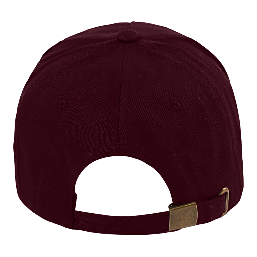 Stock Solid Color Cotton 5-Panel Baseball Cap 35