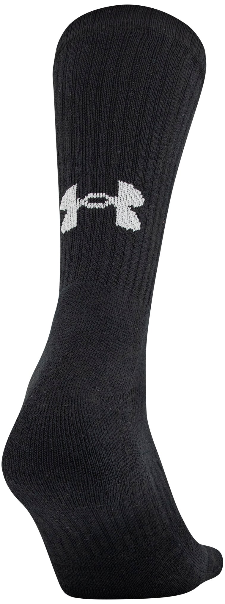 Unisex UA Training Cotton Crew 6-Pack Socks, custom athletic wear with logo imprint 5