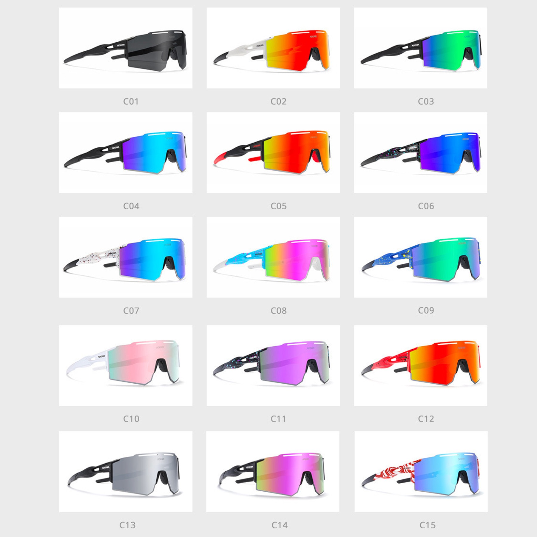 Unisex Polarized Cycling Uv400 Protection Sunglasses 2