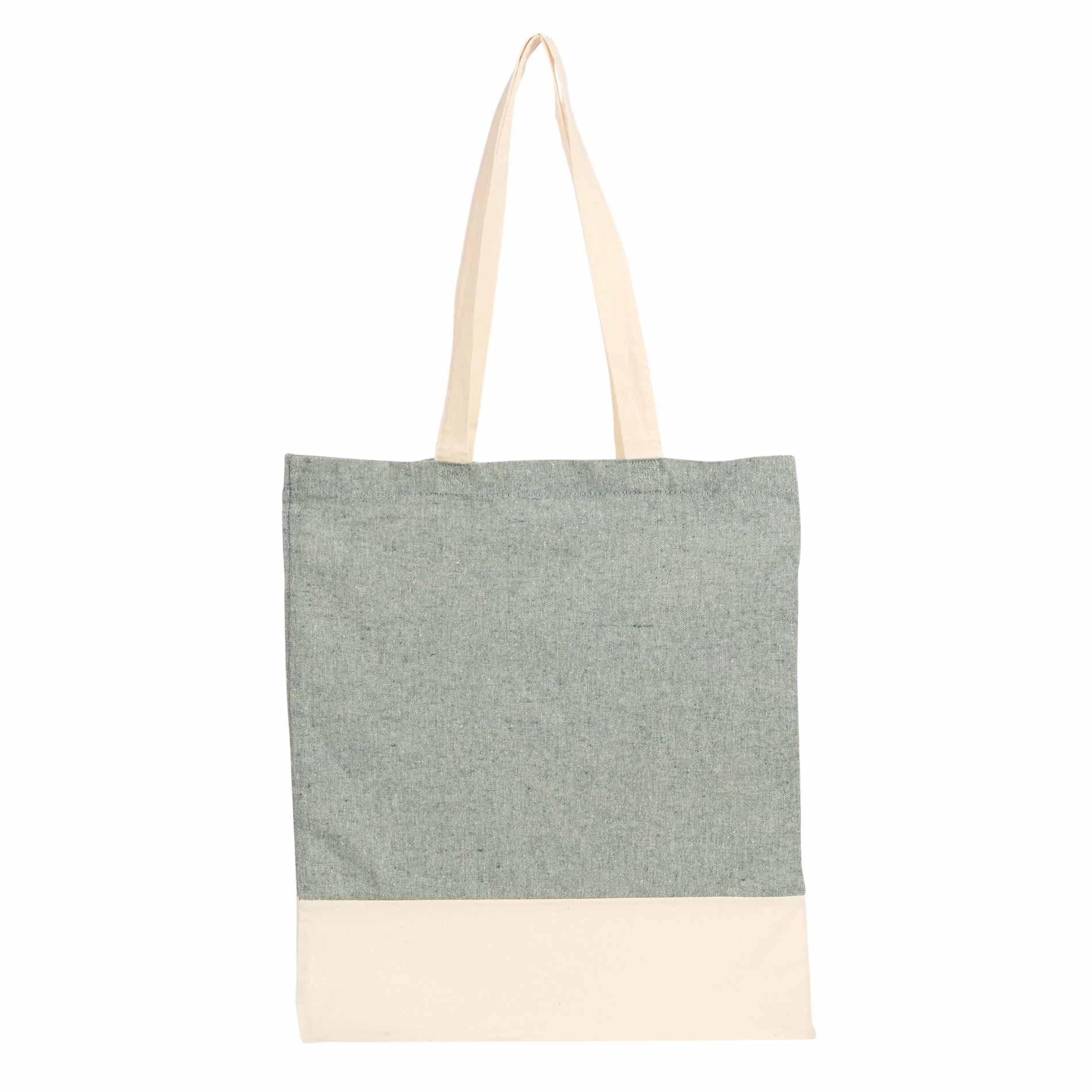 Split Recycled 5oz Cotton Twill Convention Tote 104