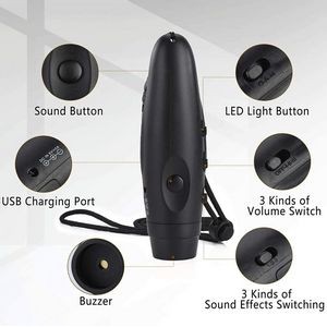 USB Sports Referee Emergency Electronic 3 Tone Whistle 2