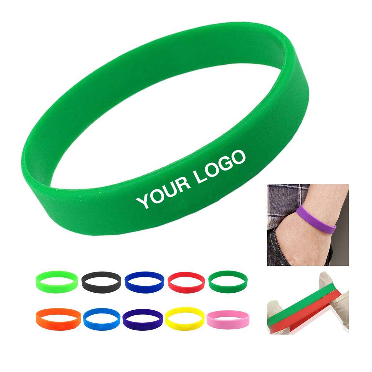 Durable Silicone Wristband for Activities 13