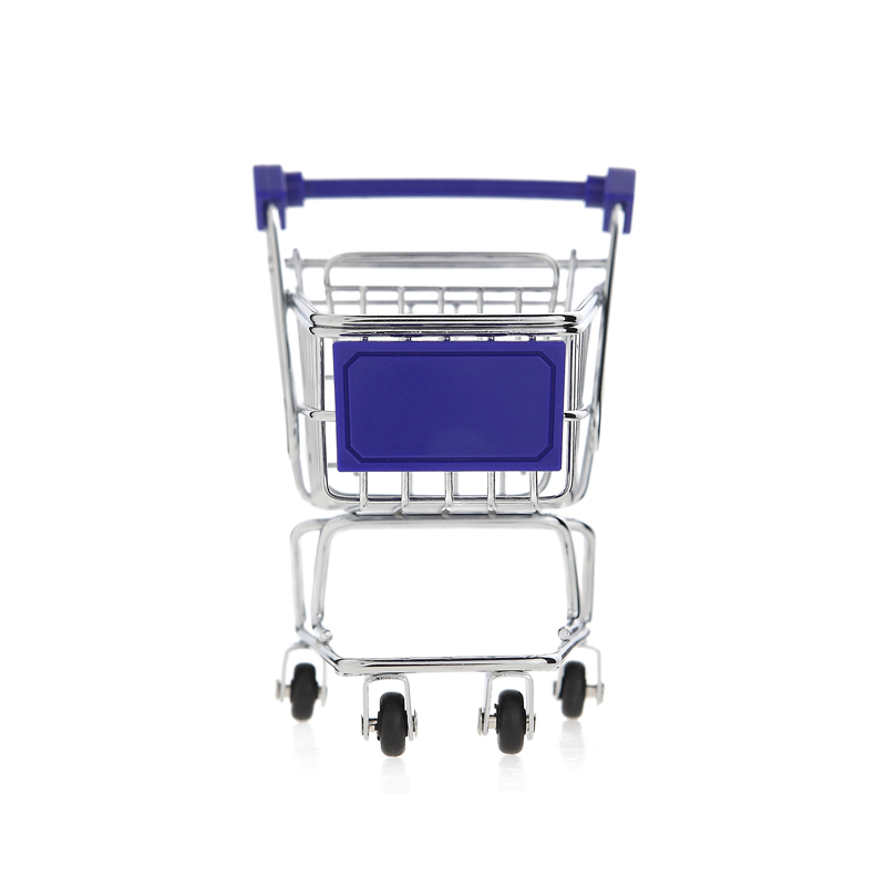 iPosh Mini Shopping Cart (Blue) 8