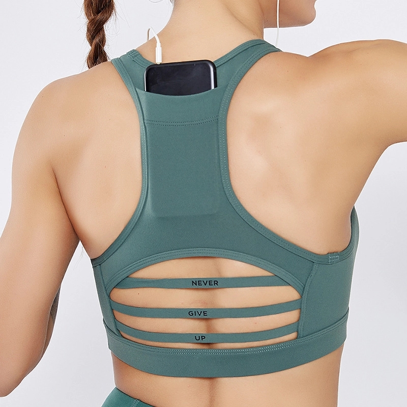 Pocket Sports Yoga Bra 10