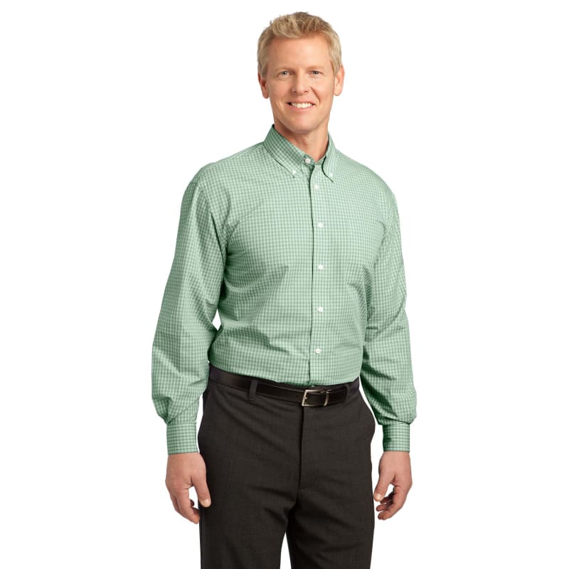 Port Authority Plaid Pattern Easy Care Shirt. 27
