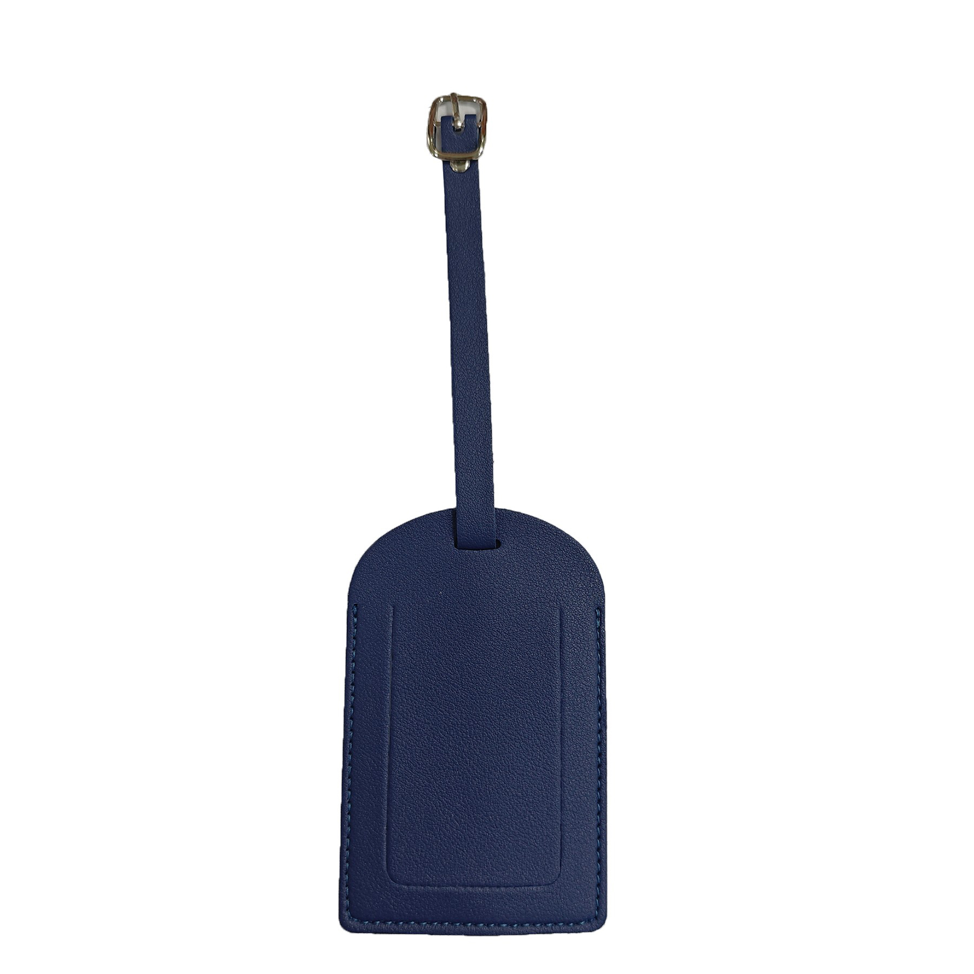 Portable PU Leather Luggage Tag Adjustable Lanyard 5
