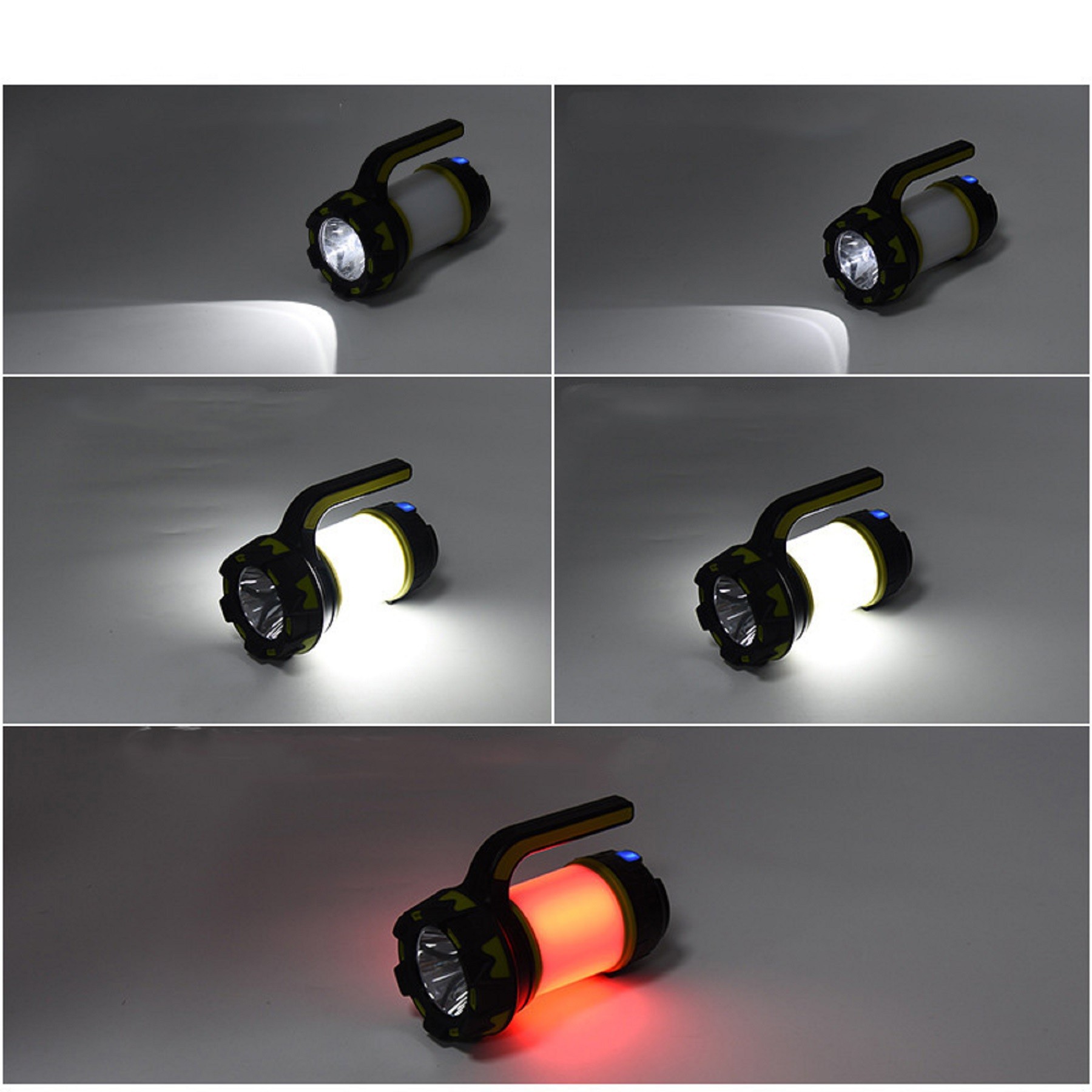 LED Outdoor Emergency Multi-functional Searchlight Flashlight 1