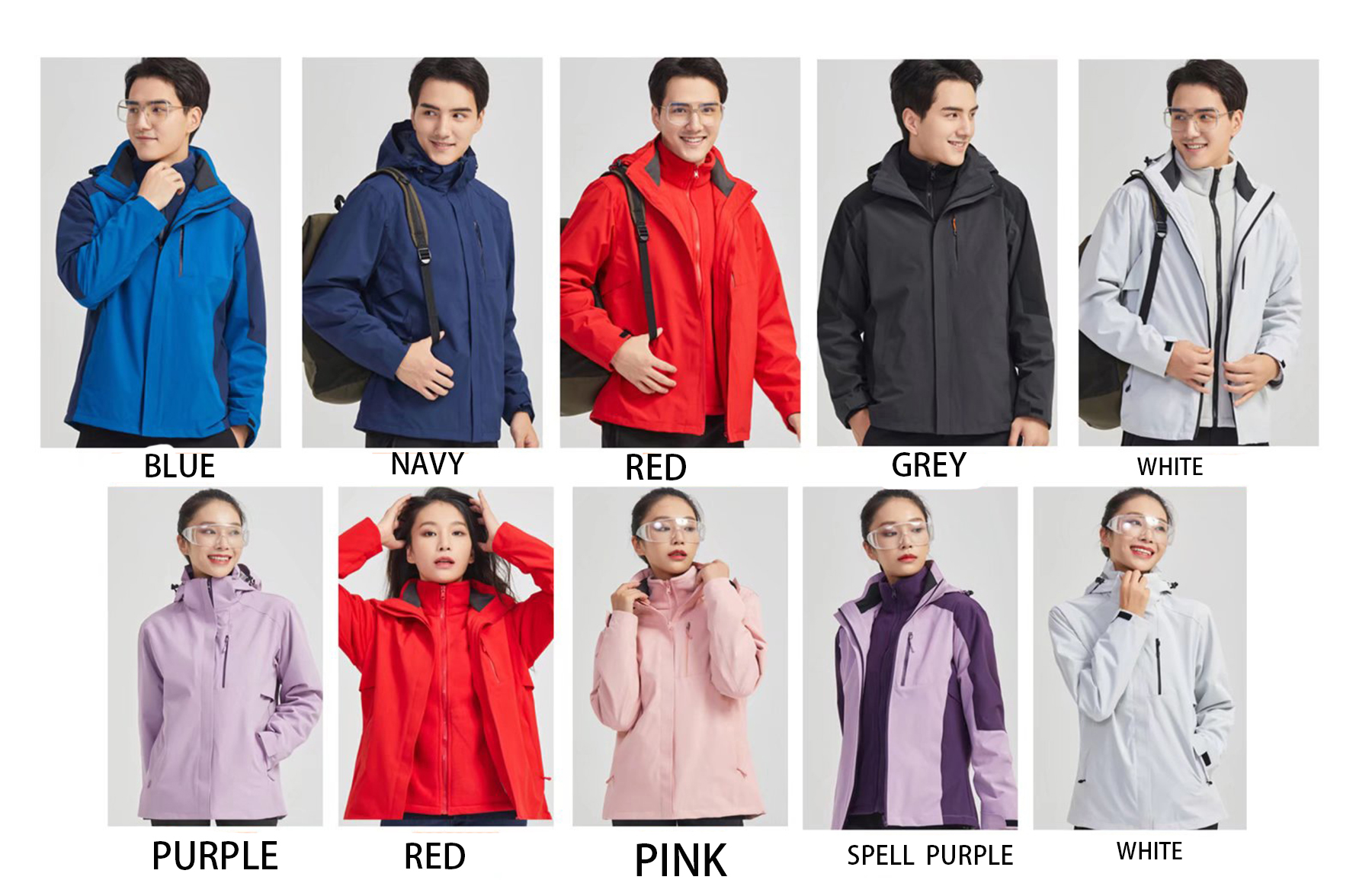 Warm Fleece Insulated Winter Snow Jacket 11