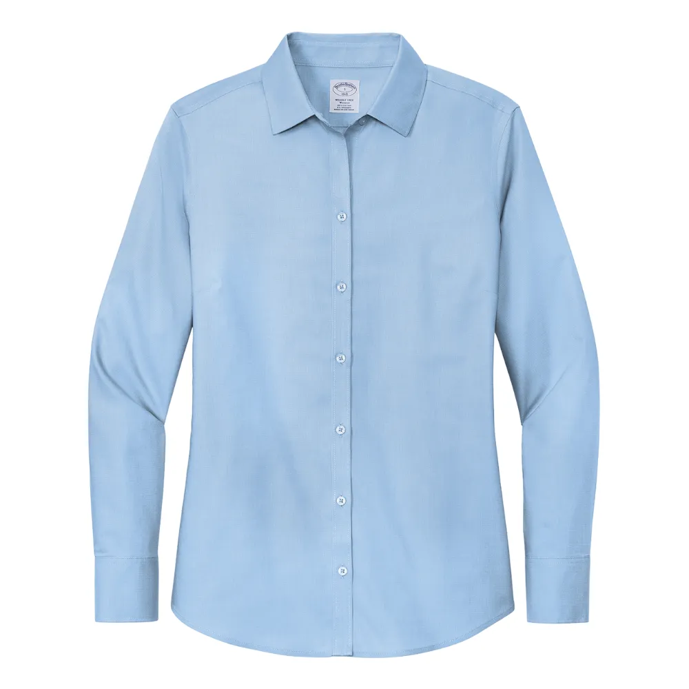 Brooks Brothers(R) Women's Wrinkle-Free Stretch Nailhead Shirt 2