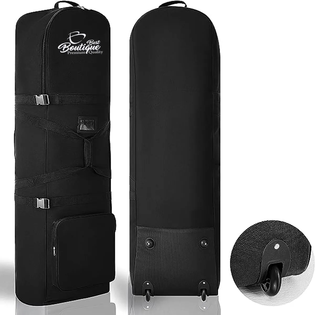 Outdoors Soft Waterproof Golf Travel Club Bag With Wheels 6