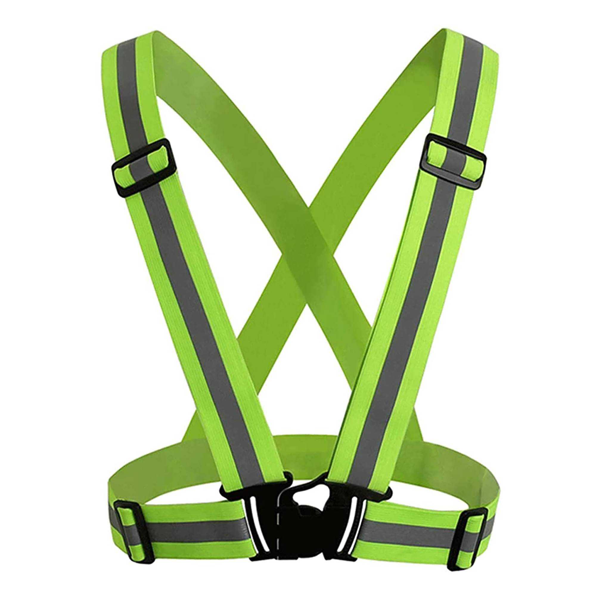 Adjustable High-Visibility Reflective Safety Vest 4