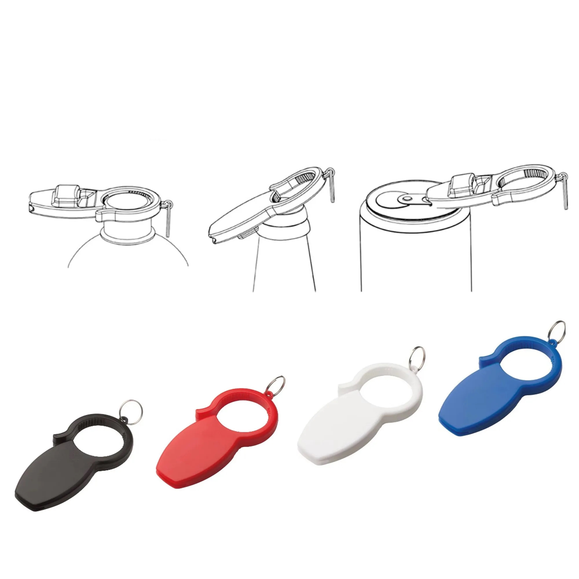 Bottle Cap Keychain Opener 7