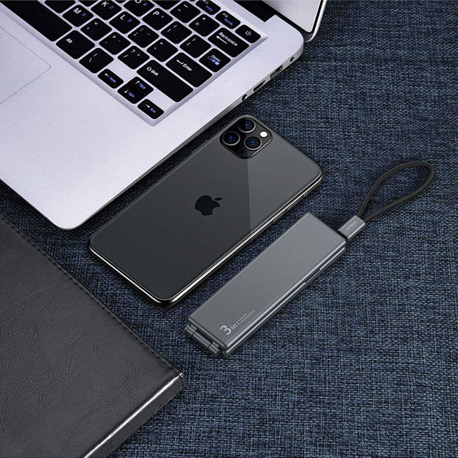 3 In 1 Nylon Multi Fast Charging Cable Magic Box 4