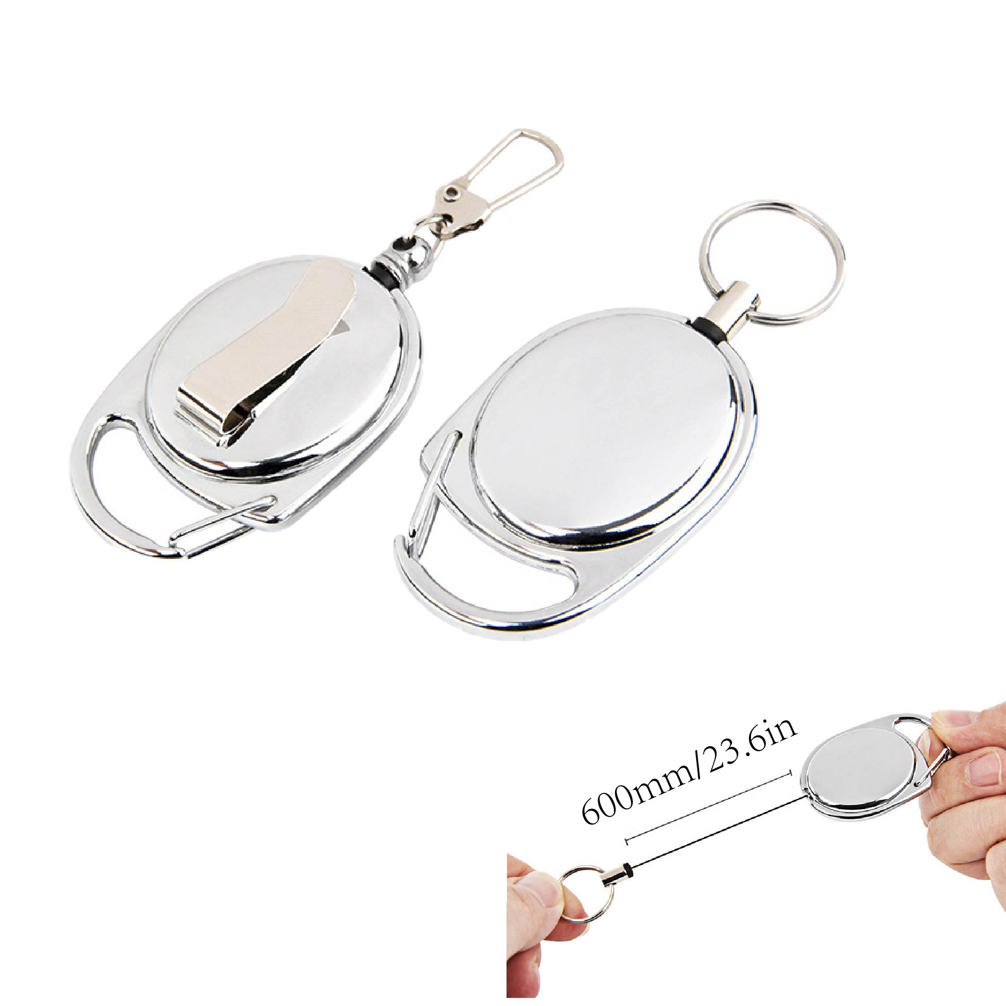 Custom Metal Badge Reels Retractable 2