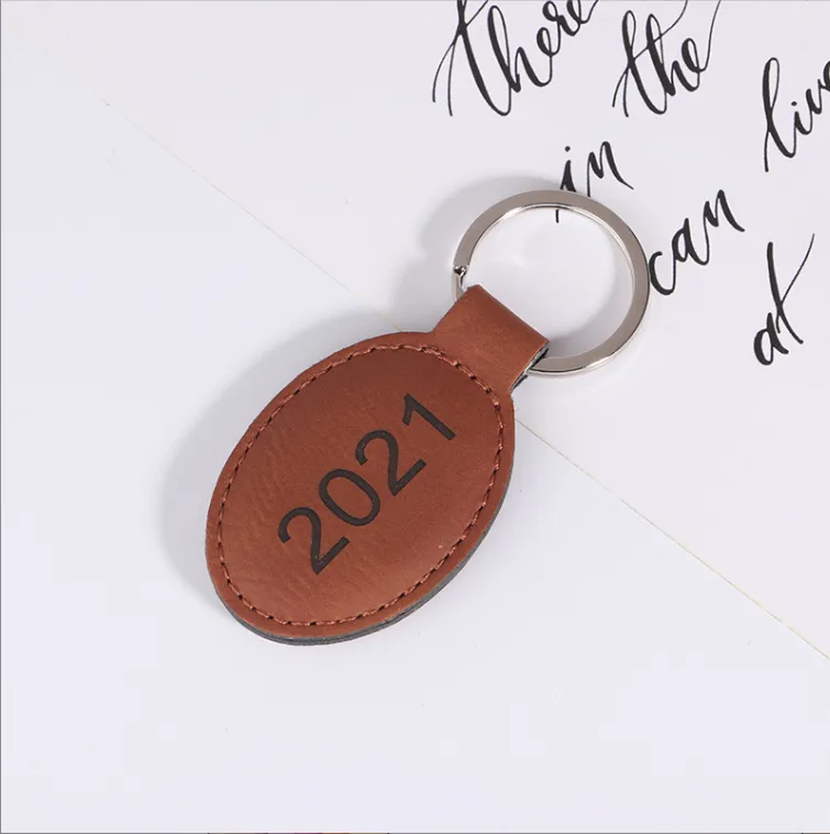 PU keychain with LED light 2
