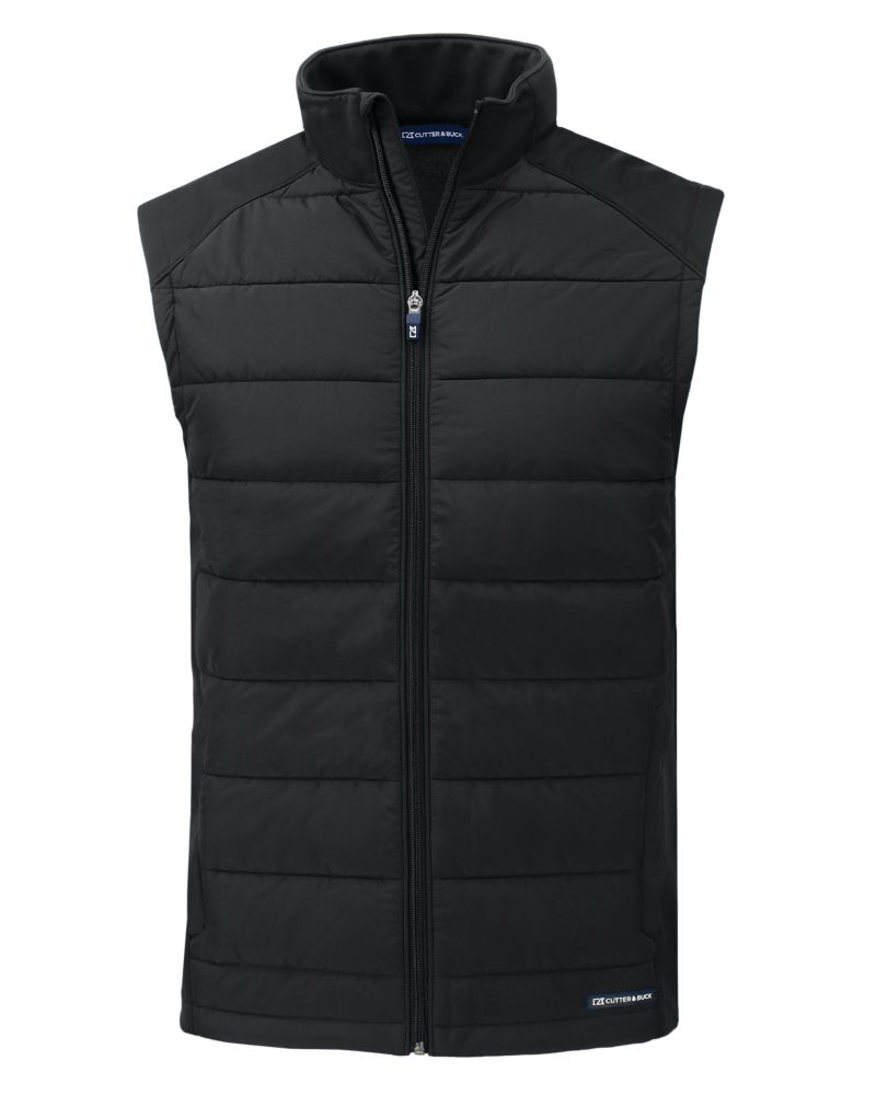 Evoke Hybrid Softshell Recycled Mens Full Zip Vest