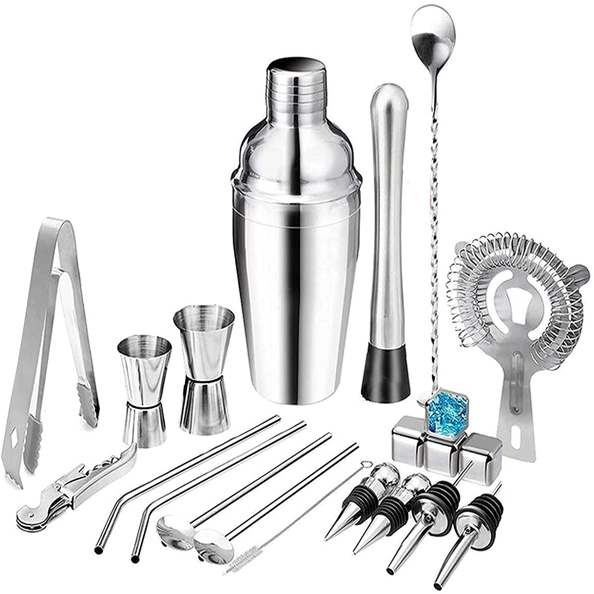 Cocktail Shaker Set 22-Piece 2