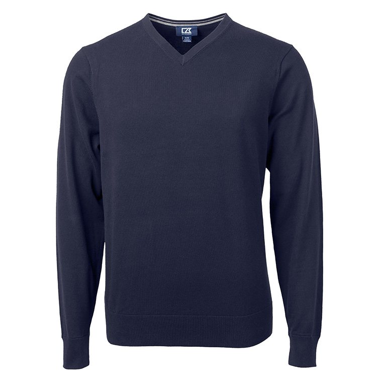 Cutter & Buck Lakemont Tri-Blend Men's V-Neck Pullover Sweater 2