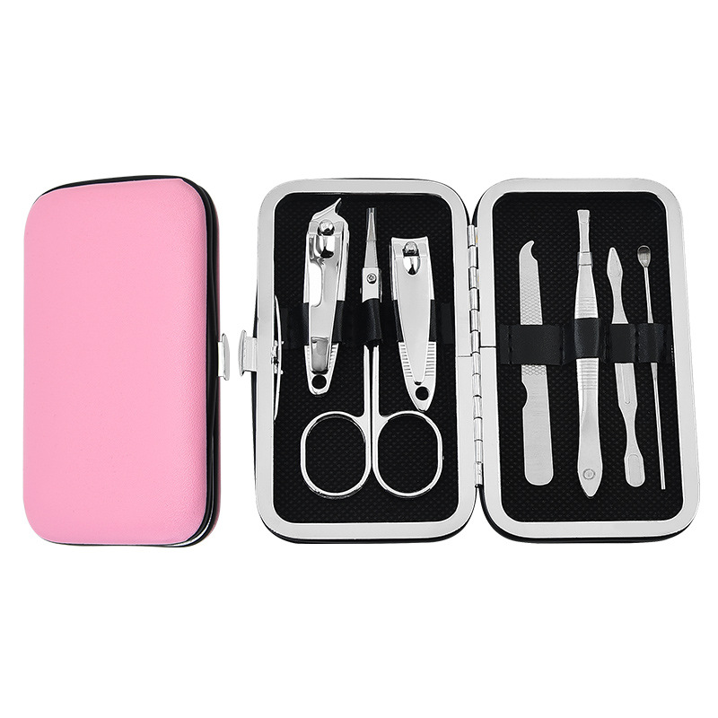 Professional 7 Pieces Manicure Set with Exquisite Case 1