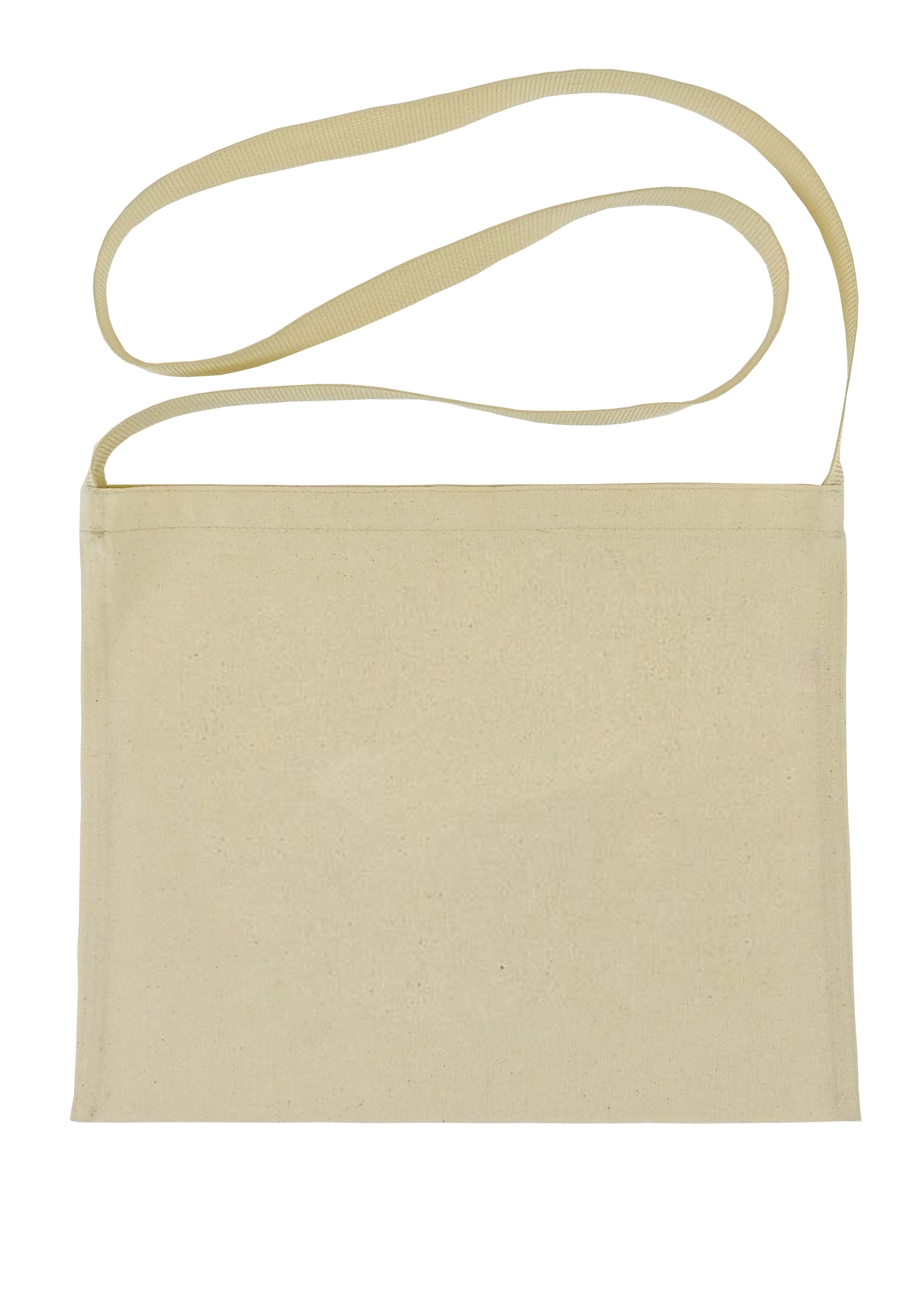 Musette Cotton Shoulder Bag 14x12" 3