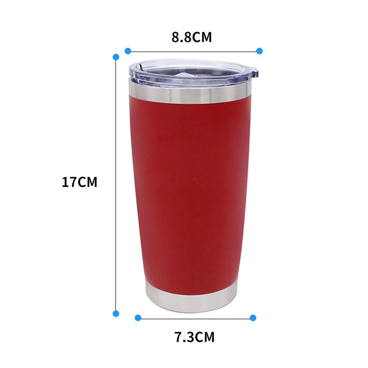 20Oz Stainless Steel Tumbler With Lid 2