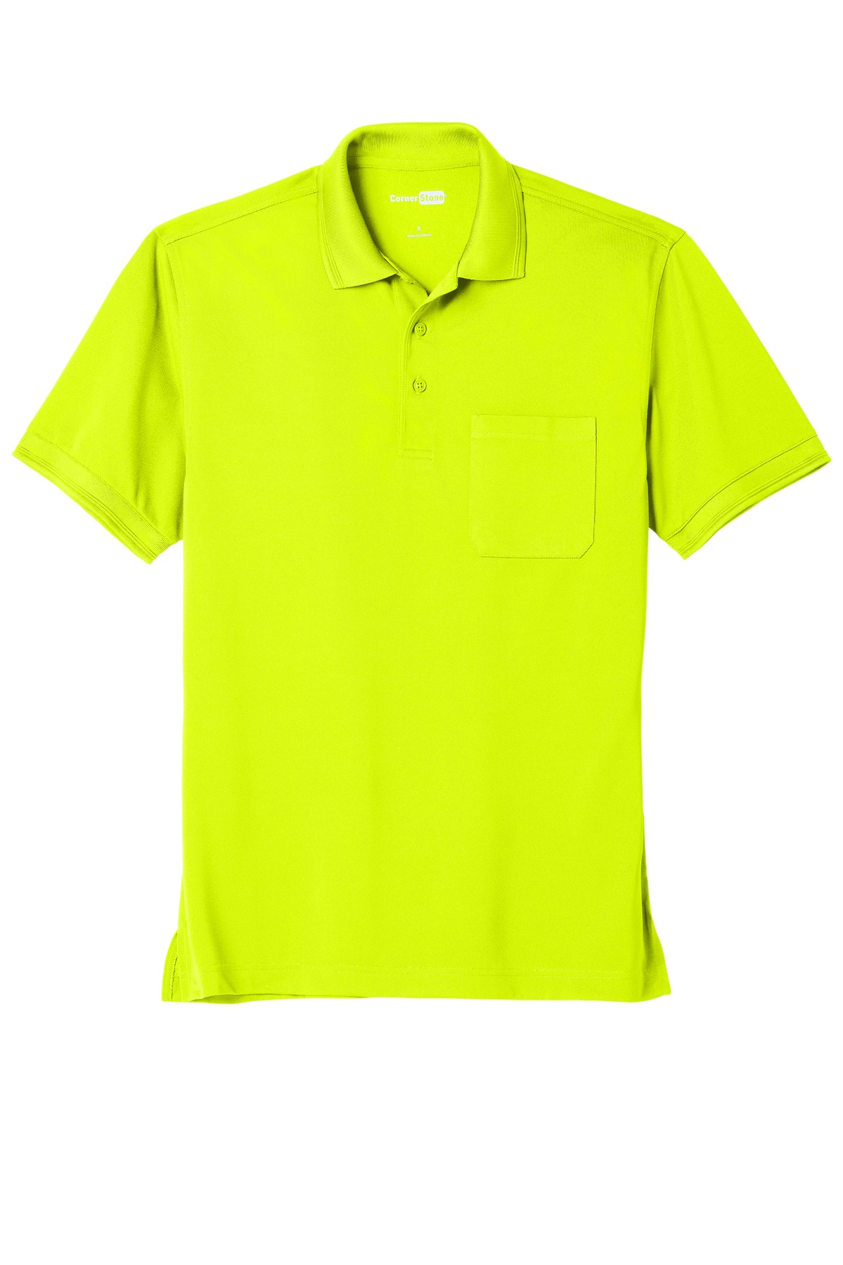 PeekPocket CornerStone® Industrial Snag-Proof Pique Pocket Polo 6