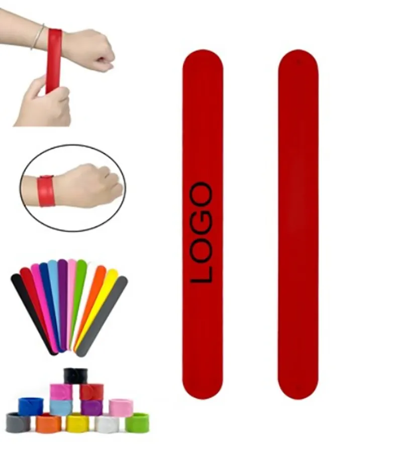 Silicone Custom Slap Bracelet 2