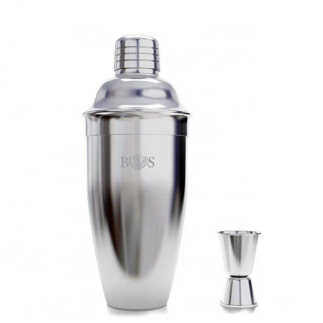 WineVault 5-Piece Stainless Steel Cocktail Shaker Set – 350ml Shaker & Bartending Tools 1