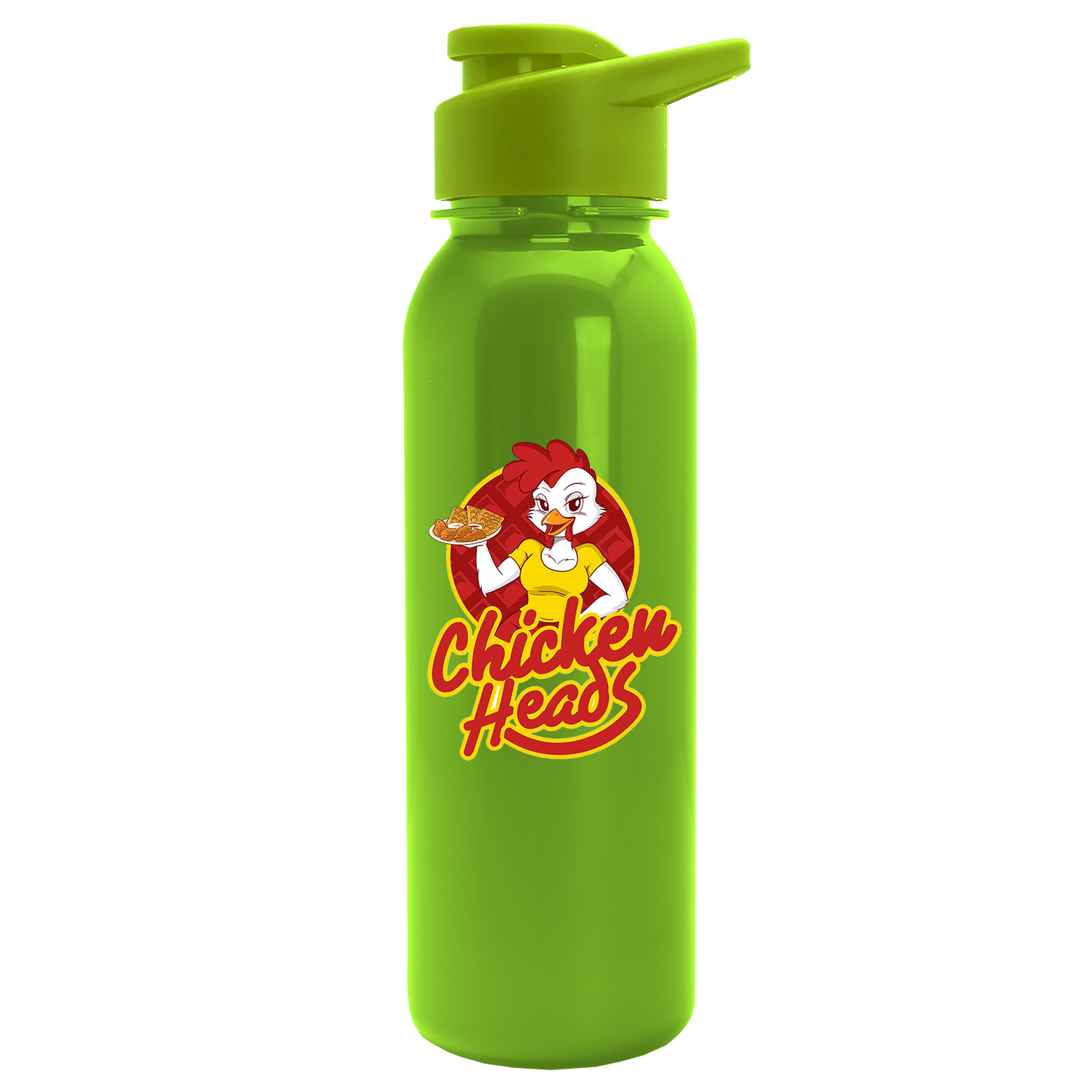 Terrain - 24 oz. Metalike Bottle with Drink thru and Digital Imprint 3