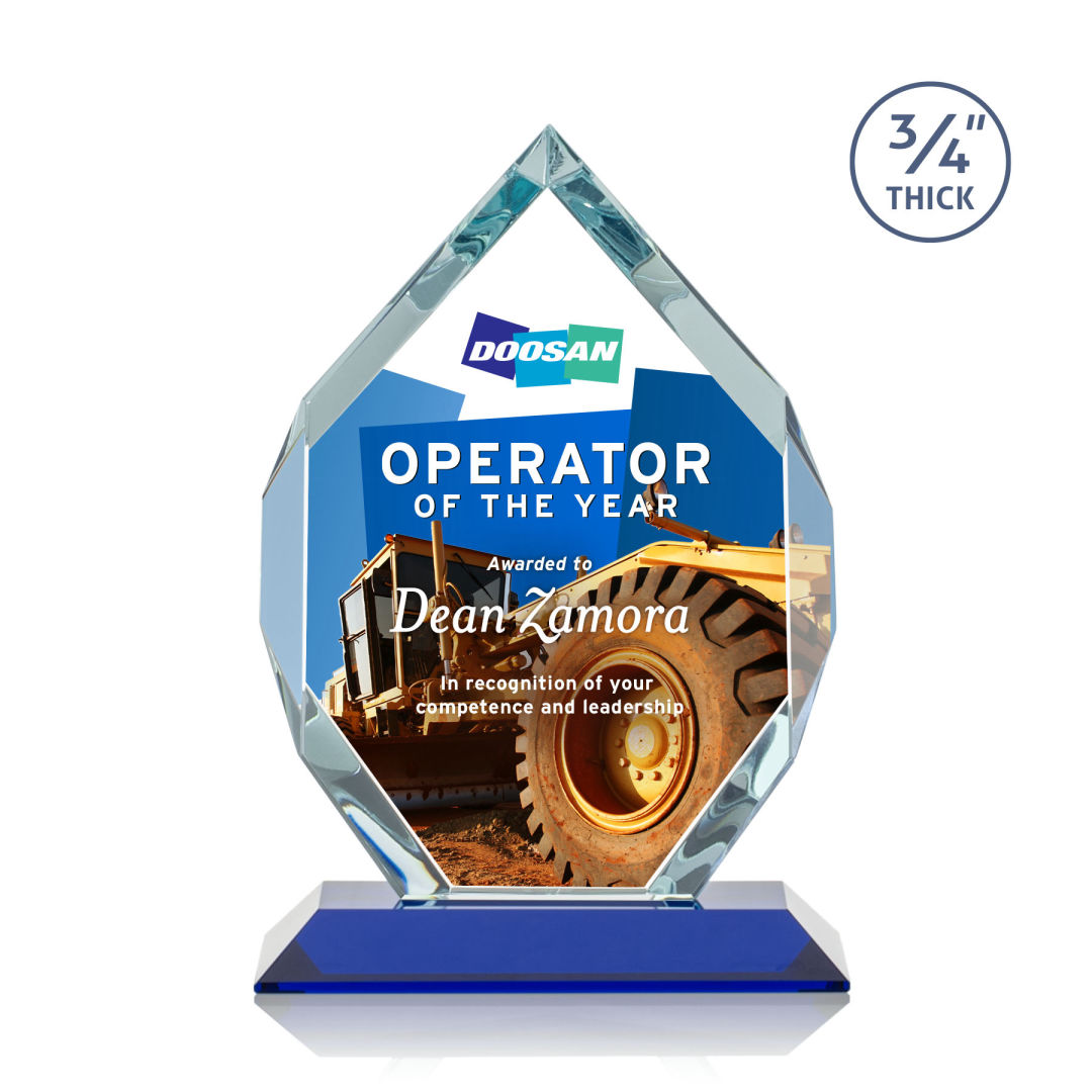 Royal Diamond VividPrint™ Award - Blue 1