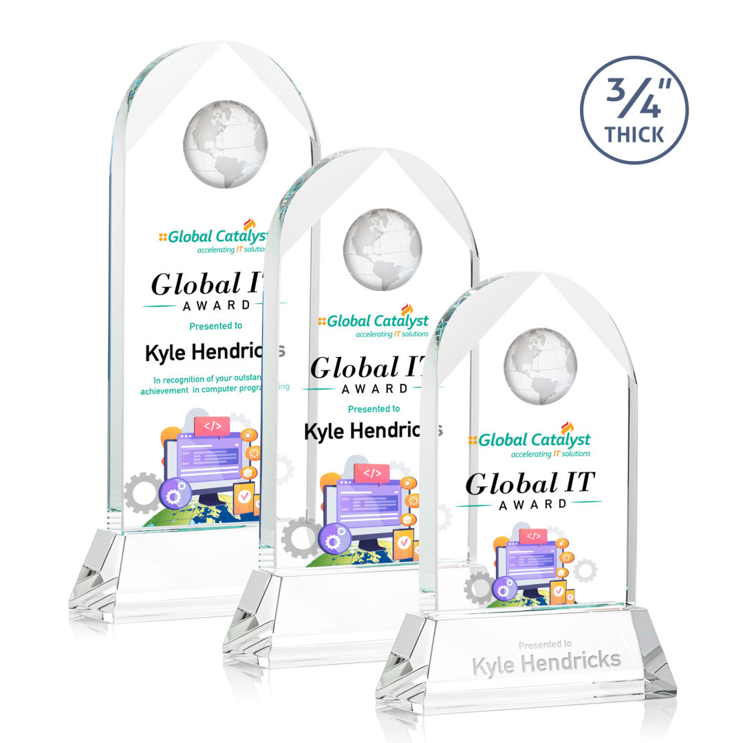 Blake Globe VividPrint™ Award on Newhaven - Starfire
