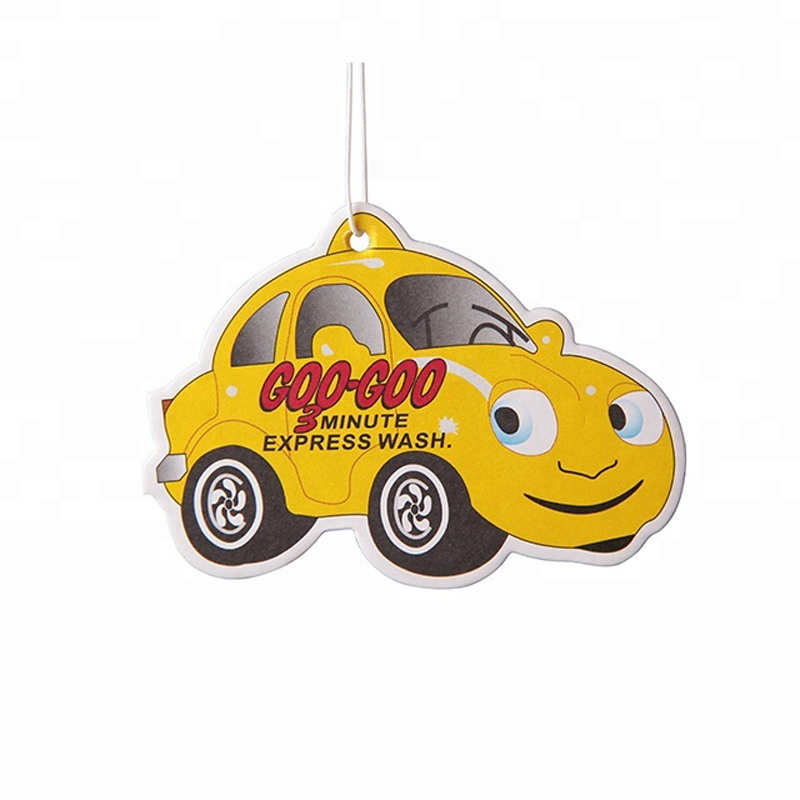 Custom Design Car Design Paper Air Freshener 2
